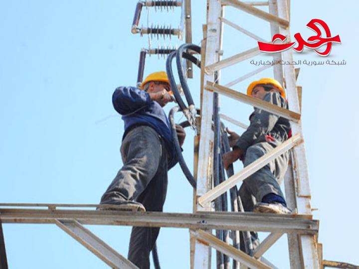عودة التيار الكهربائي الى كامل محافظة القنيطرة بعد خمس ساعات من انقطاعها