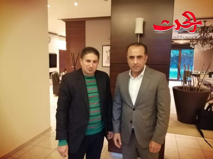 الدكتور مازن حميدي رئيس نادي الشعلة الفخري ..دعم لا محدود لنادي الشعلة