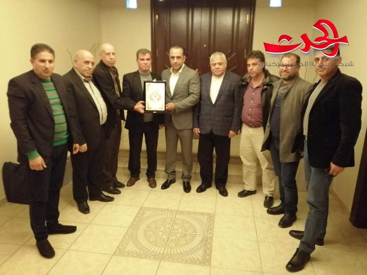 الدكتور مازن حميدي رئيس نادي الشعلة الفخري ..دعم لا محدود لنادي الشعلة