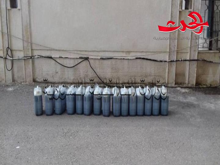 القبض على 3 أشخاص في حمص يتاجرون بالمحروقات بطريقة غير قانونية