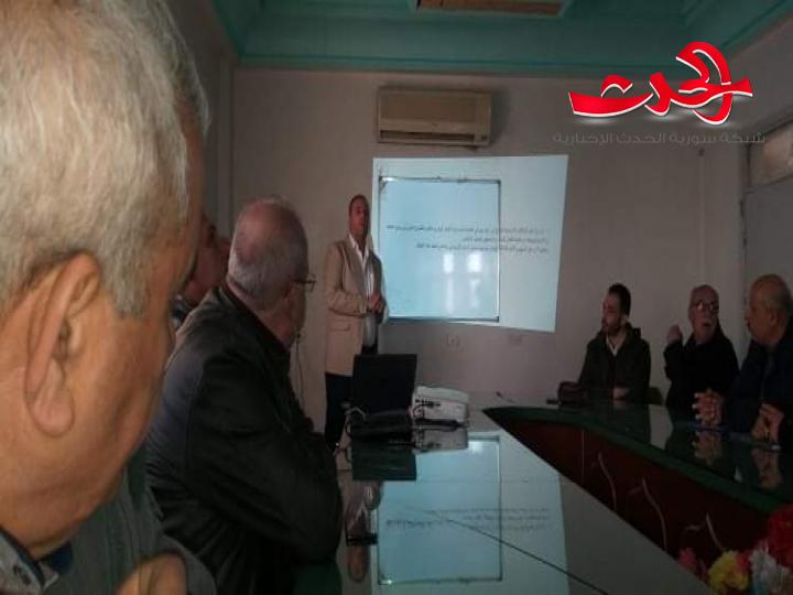 اتحاد كرة اليد  لقاء يجمع خبرات اليد بمحافظة درعا تصورات ورؤى تطويرية واجندات مدروسة بشكل احترافي 