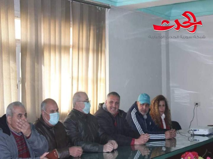اتحاد كرة اليد  لقاء يجمع خبرات اليد بمحافظة درعا تصورات ورؤى تطويرية واجندات مدروسة بشكل احترافي 