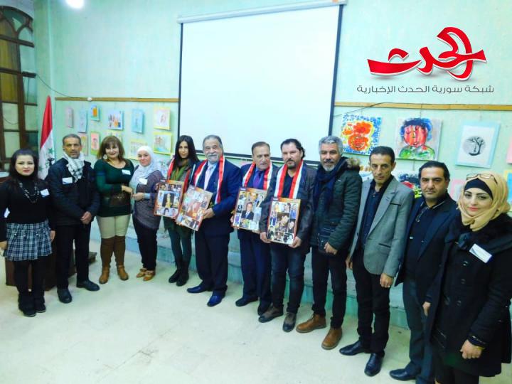 تحت عنوان /براعمنا ترسم.. نجومنا تُضيء/ أقيم مهرجان منبر أوغاريت الثقافي الخامس في المنتدى الثقافي العراقي
