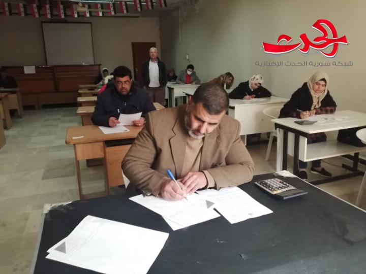 افتتاح اول دورة تدريبية مكثفة لمراقبي الدخل بمالية درعا