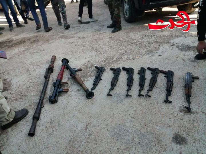 انتشار  وحدات الجيش والشرطة وعودة بعض الدوائر الحكومية إلى مدينة طفس 