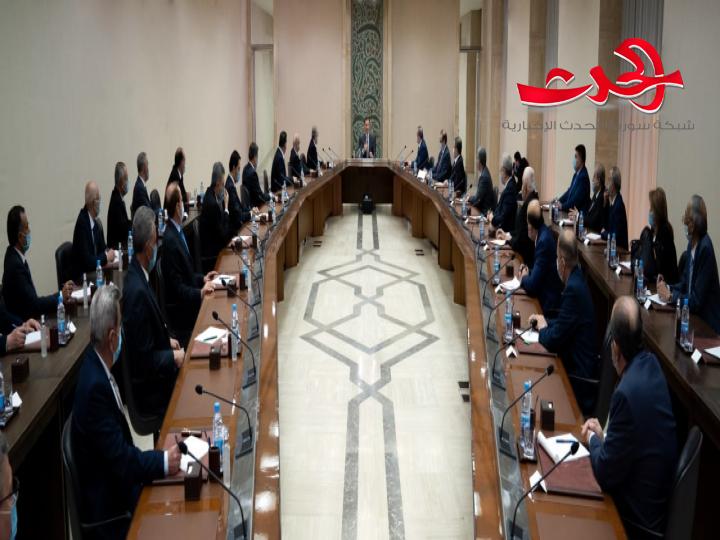 الرئيس الأسد يلتقي أعضاء المجلس الأعلى للإدارة المحلية ويوجه بدراسة القوانين الناظمة ووضع الضوابط للحد من الفساد