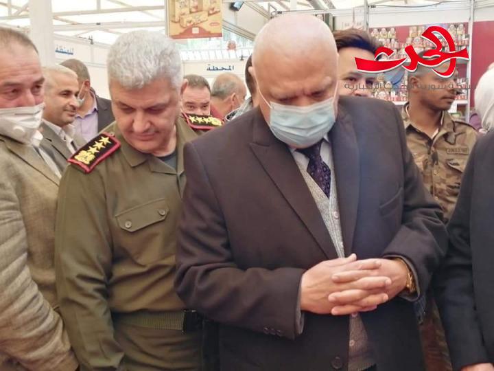 افتتح مهرجان الخيرات للتسوق بمدينة درعا 