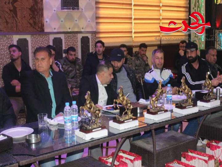 مهرجان تكريمي لفريق نادي طفس الرياضي المتاهل للدوري الأولى بالصالات