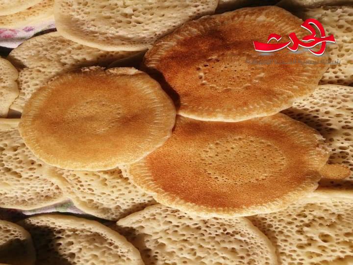 القطايف ملكة حلويات رمضان بحوران
