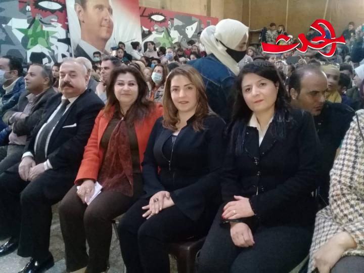 دائرة المسرح المدرسي في تربية ريف دمشق تقيم بيان فني في ثقافي أشرفية صحنايا