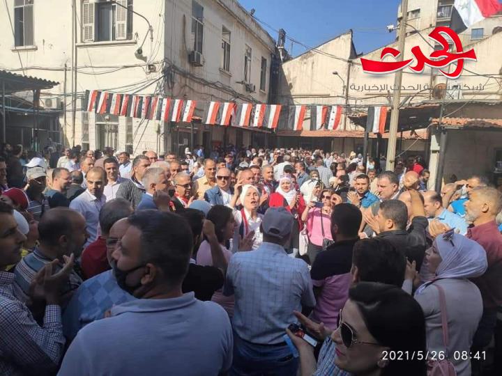 الشعب السوري ينتخب الرئيس بشار الأسد ويعبّد طريق الإنتصار السياسي