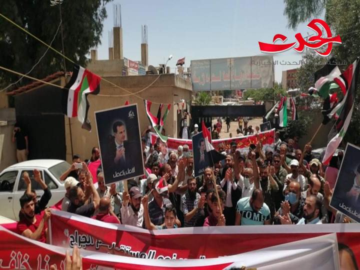 إقبال كبير على مراكز درعا الانتخابية
