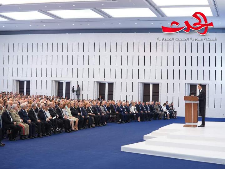 الرئيس الأسد للشعب السوري