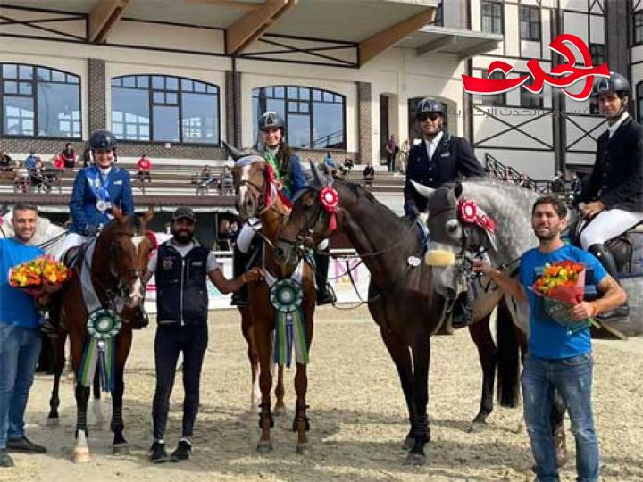 شام الاسد وصيفة الجائزة الكبرى في موسكو