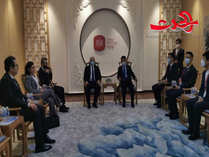 سورية والصين تبحثان تعزيز التعاون المشترك