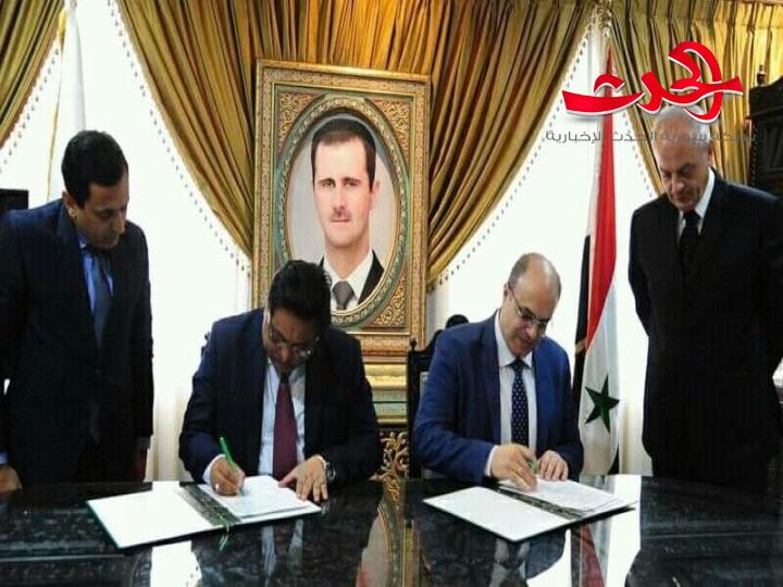 سورية وباكستان  توقعان مذكرة تفاهم لتطوير العلاقات التجارية والاقتصادية 