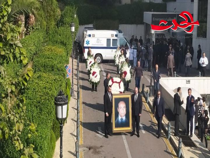 تشييع الفنان الكبير الراحل صباح فخري.