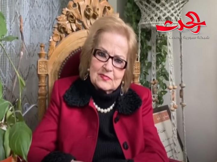 انطوانيت نجيب في أول تصريح لها بعد مرضها..وهذا ما قالته.؟