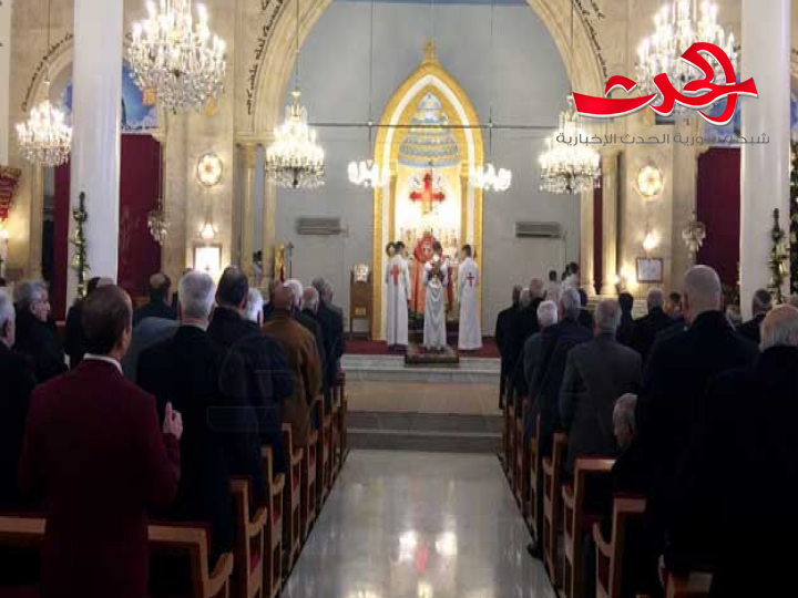  إقامة الصلوات والقداديس احتفالاً بعيد الميلاد المجيد