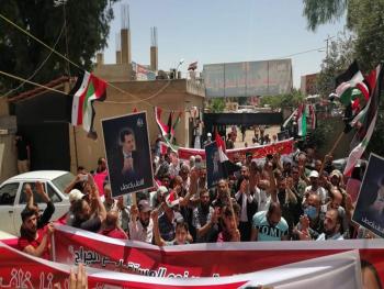 إقبال كبير على مراكز درعا الانتخابية
