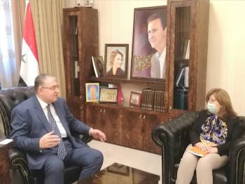 مناقشة سبل تعزيز علاقات التعاون بين التربية ومنظمة اليونيسف.