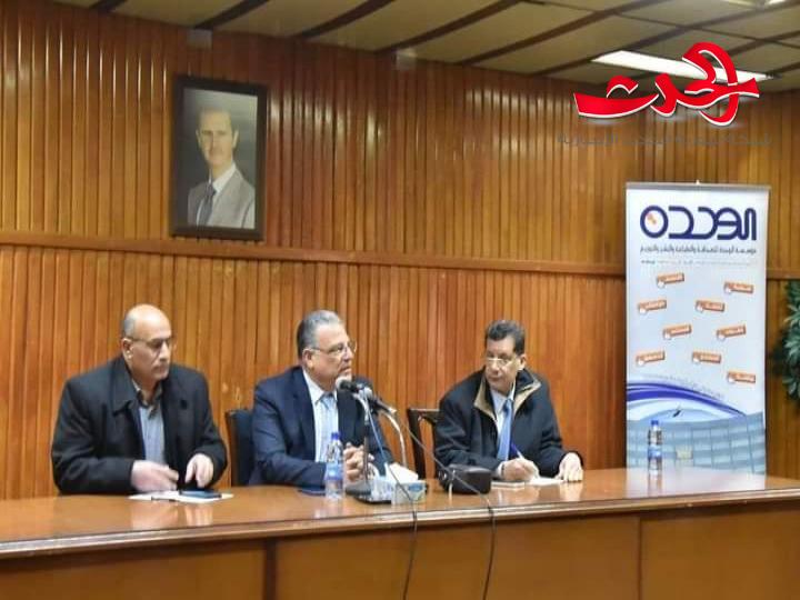 الوزير حسان قطنا للصحفيين : لم نحتج استيراد أي سلعة باستثناء القمح؟!