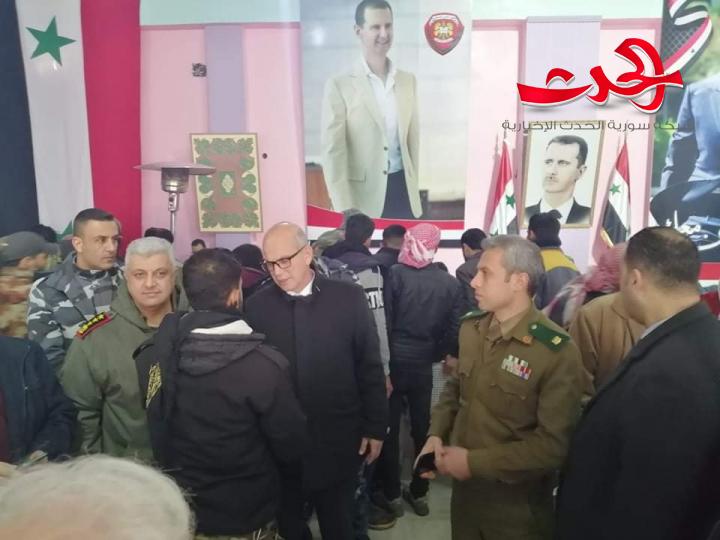 للاقبال الكثيف تمديد التسويات بدرعا ليوم جديد وتسوية أوضاع  1500 مطلوب