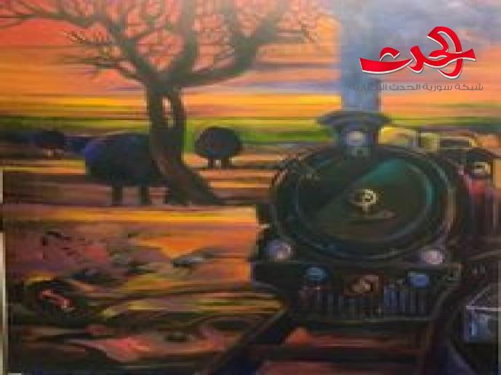 التشكيلي محمود جوابرة ريشته تكشف ابداع جديد في سردات الخوف