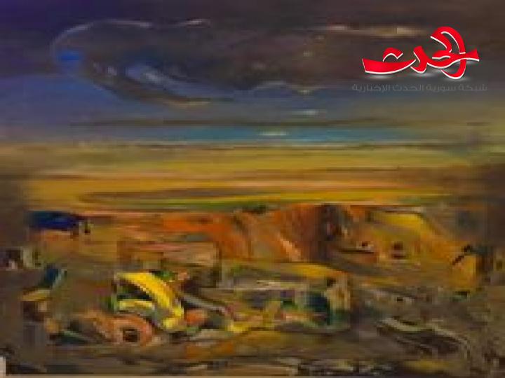 التشكيلي محمود جوابرة ريشته تكشف ابداع جديد في سردات الخوف