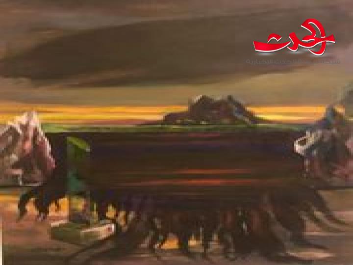 التشكيلي محمود جوابرة ريشته تكشف ابداع جديد في سردات الخوف