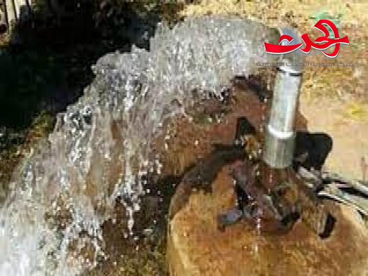 إعادة تشغيل 6 آبار بالسويداء