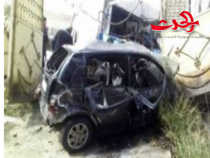 وفاة وأربع إصابات جراء حادث سير على طريق دمر بدمشق