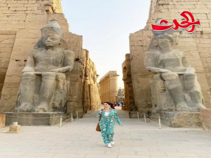 نسرين طافش تستمتع بوقتها في مصر..وتنشر صور مميزة