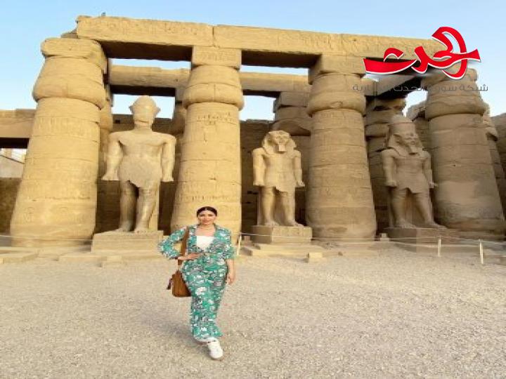 نسرين طافش تستمتع بوقتها في مصر..وتنشر صور مميزة