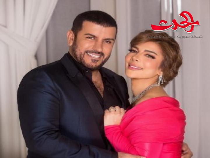 أصالة تحتفل بعيد زواجها الأول من فائق حسن