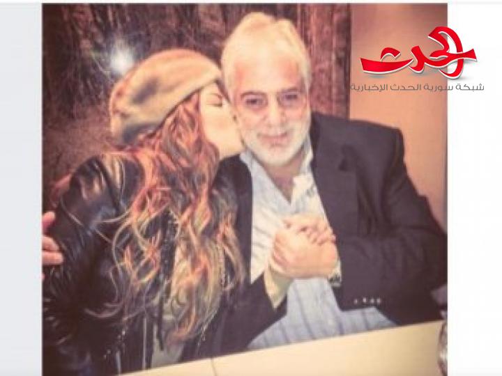 ليليا الأطرش تعايد والدها بمناسبة عيد الأب