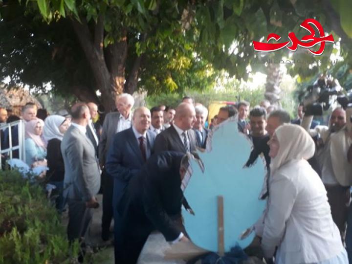انطلاق فعاليات معرض الزهور الدولي في حديقة تشرين