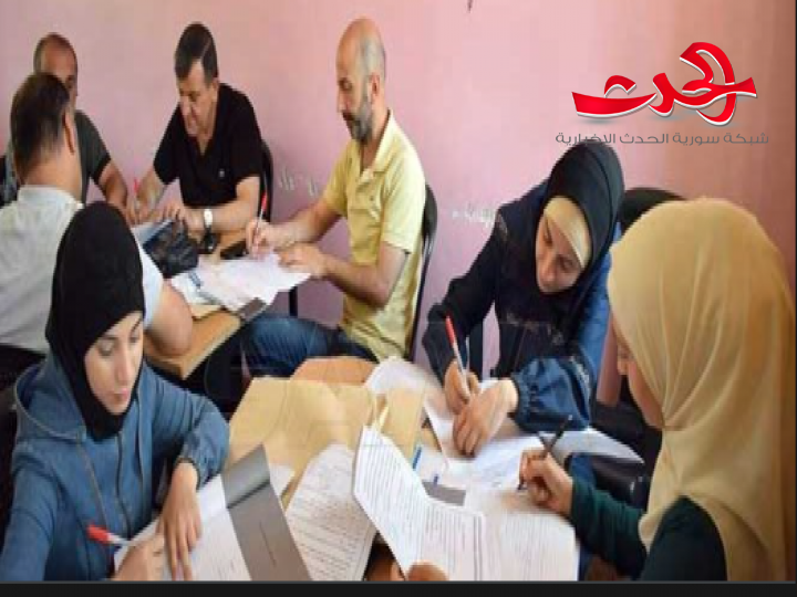 الانتهاء من تصحيح نحو 90% من الأوراق الامتحانية للشهادة الثانوية العامة في القنيطرة 