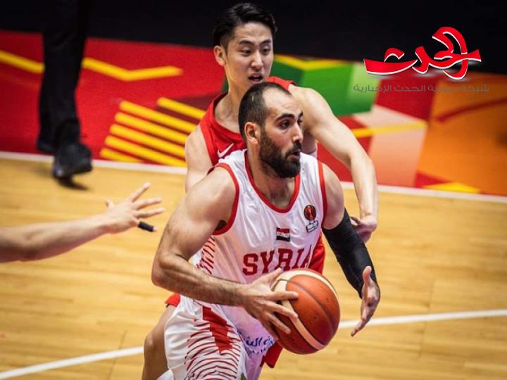 منتخبنا لكرة السلة يخسر أمام نظيره الياباني في بطولة كأس آسيا