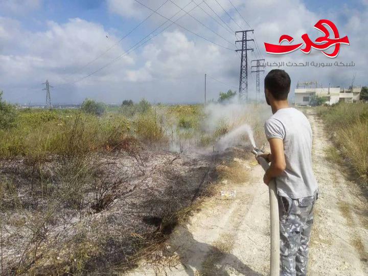 إخماد 48 حريقاً خلال عطلة العيد في اللاذقية 