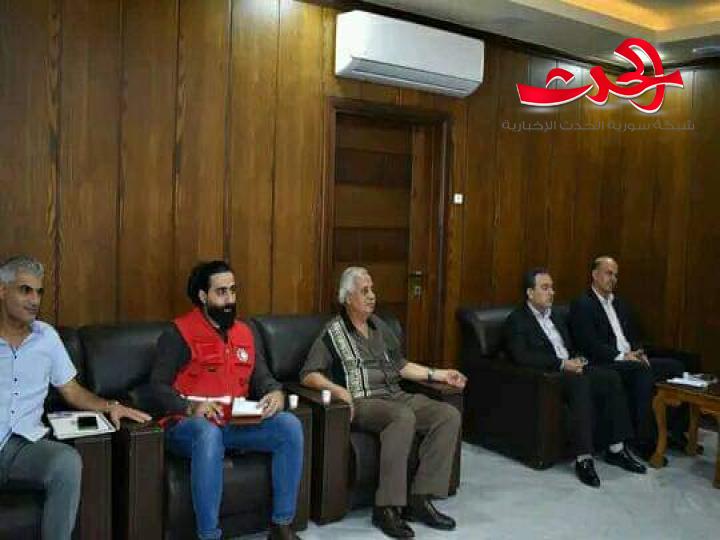 المفوضة السامية لشؤون اللاجئين تزور درعا