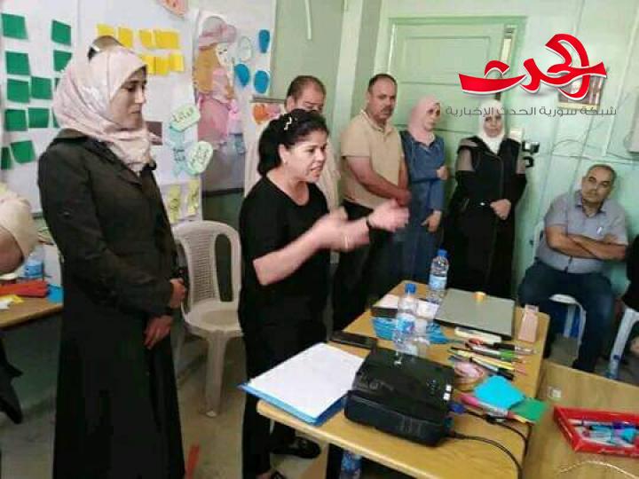 اختتام دورة الدعم النفسي الاجتماعي في تربية درعا