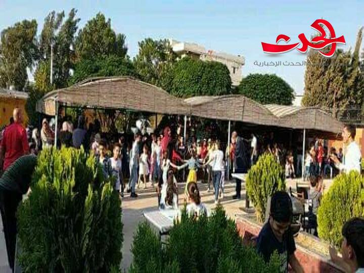 فعاليات فريق لحن الكرنفالية بدرعا