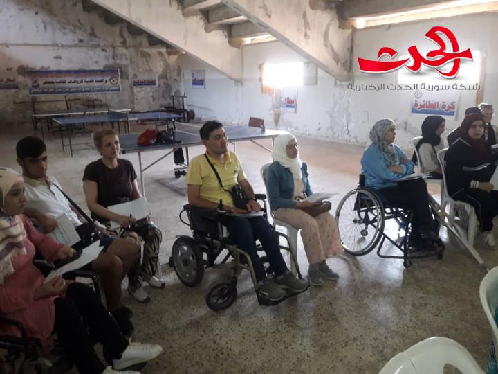 مصادر البرمجة اللغوية العصبية والأنماط التمثيلية.. محاضرة للمدربة نداء نسب في حمص 