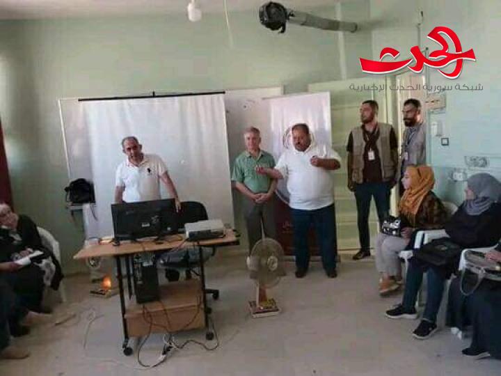 ورشة توعية اجتماعية لمرشدي مدارس درعا 
