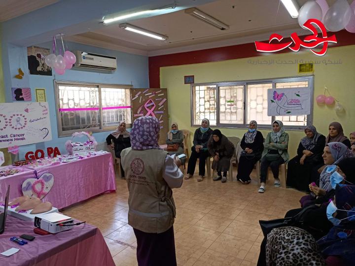 ندوة توعوية لدائرة العلاقات المسكونية عن سرطان الثدي