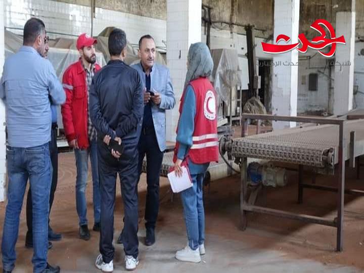 إعادة تأهيل الفرن الآلي في محافظة القنيطرة