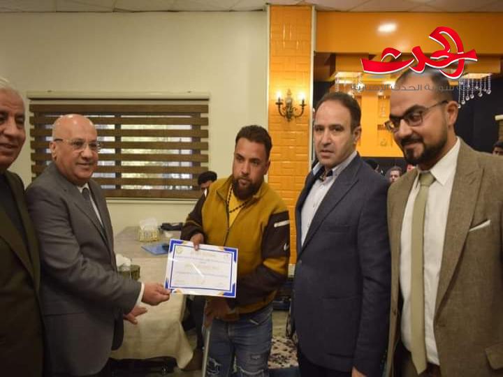 نوافذ الأمل لذوي الأحتياجات الخاصة لطلبة الحسكة تكرم
