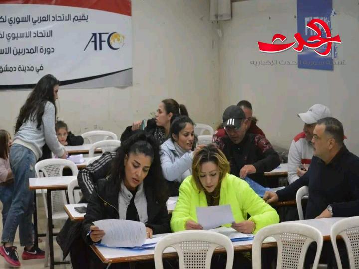 اختتام دورة تدريب تأهيل مدربي كرة اليد المركزية