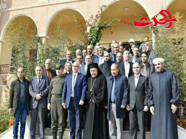 احتفالات الطوائف المسيحية في عيد الميلاد المجيد بدرعا 